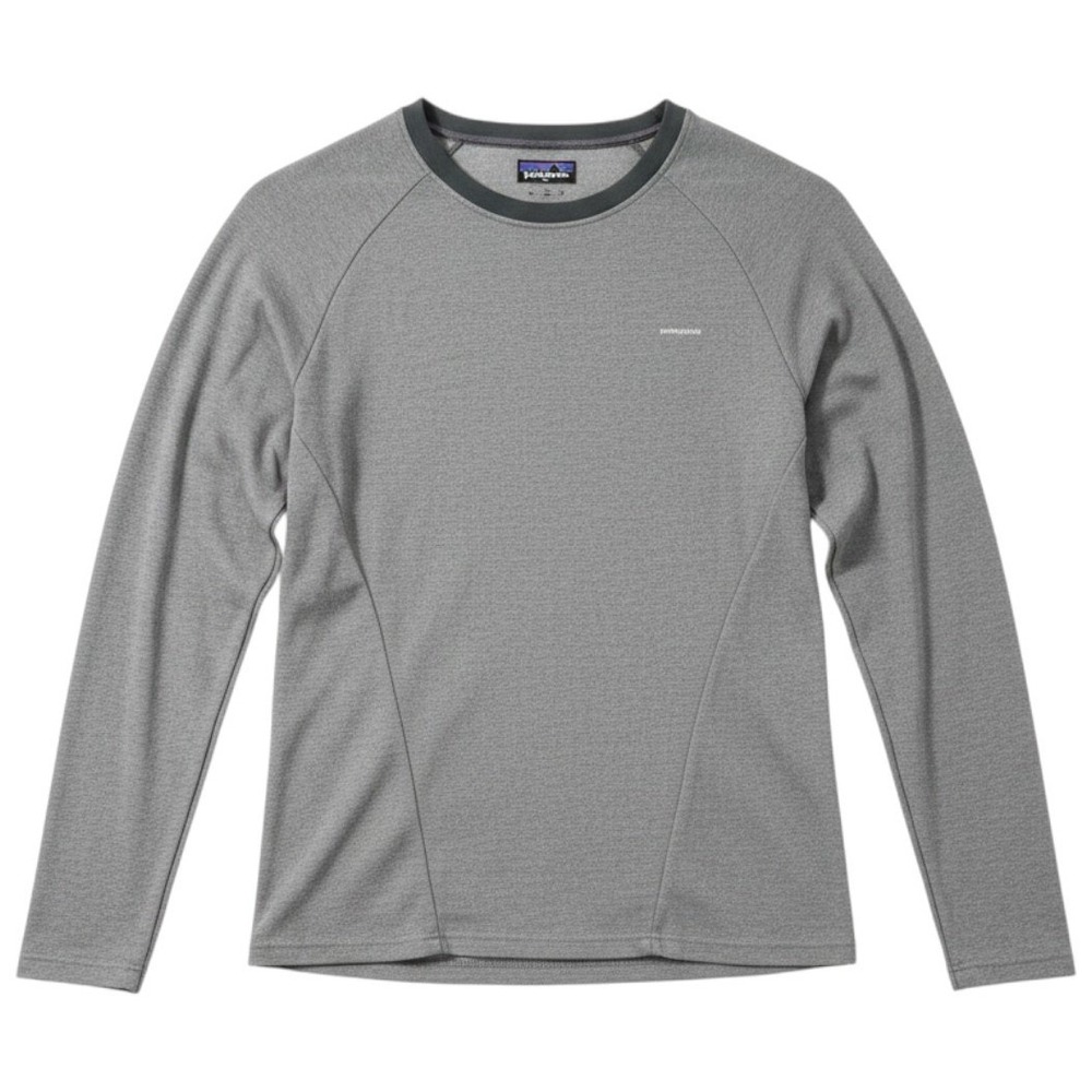 Patagonia Capilene Midweight Crewneck Base Layer Men's M Gray Gorpcore Athletic